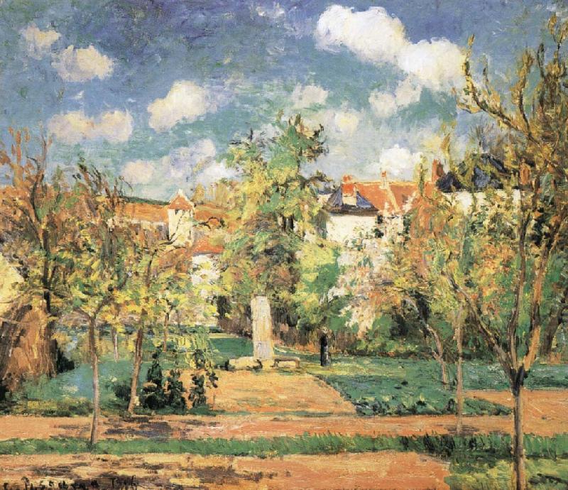 Pang plans under the sun Schwarz, Camille Pissarro